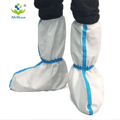 Заводская поставка противоскользящие бахилы белые сапоги протекторы для ног одноразовые врачи больницы