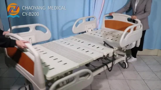 Больничная мебель, Медицинская кровать с пятью функциями, Больничная койка